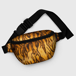 Поясная сумка Шкура тигра 2022, цвет: 3D-принт — фото 2