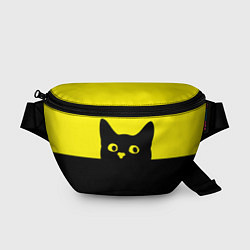 Поясная сумка Котик голова кота