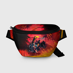 Поясная сумка Крещение огнём - Ария, цвет: 3D-принт