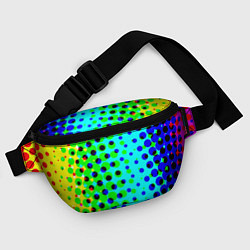 Поясная сумка Цветная кислота, цвет: 3D-принт — фото 2