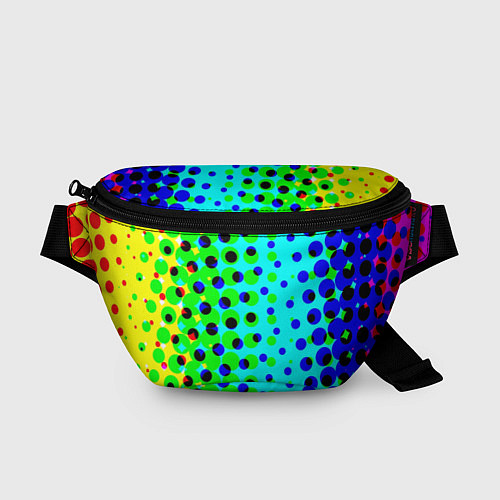 Поясная сумка Цветная кислота / 3D-принт – фото 1