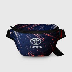 Поясная сумка Toyota градиент, цвет: 3D-принт