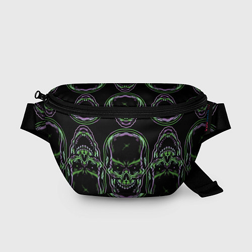 Поясная сумка Skulls vanguard pattern 2077 / 3D-принт – фото 1