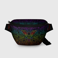 Поясная сумка МАГИЧЕСКАЯ РУНА, ДЕЛЬТА РУНА DELTARUNE, цвет: 3D-принт
