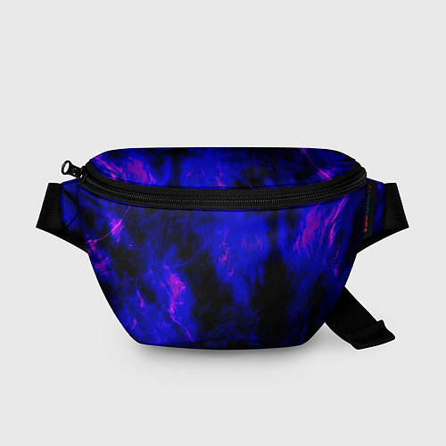 Поясная сумка Purple Tie-Dye / 3D-принт – фото 1