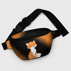 Поясная сумка FOX - Градиент, цвет: 3D-принт — фото 2