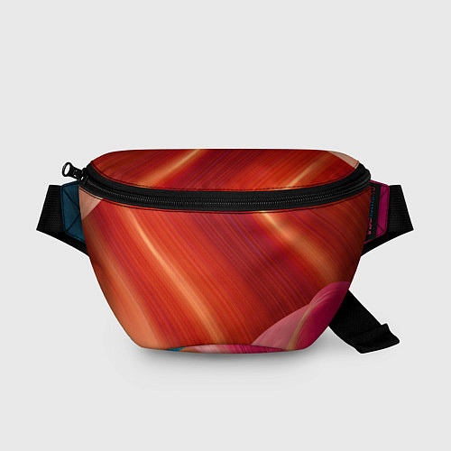 Поясная сумка Структура линий / 3D-принт – фото 1