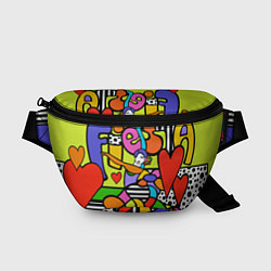 Поясная сумка Fiesta dance, цвет: 3D-принт