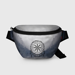 Поясная сумка Aegishjalmaг - шлем ужаса, цвет: 3D-принт