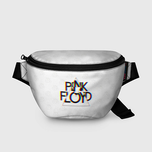 Поясная сумка PINK FLOYD LOGO ПИНК ФЛОЙД ГЛИТЧ / 3D-принт – фото 1