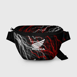 Поясная сумка Honda Разряд молнии, цвет: 3D-принт