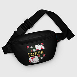 Поясная сумка Покер POKER, цвет: 3D-принт — фото 2