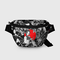 Поясная сумка Шинобу Кочо - бабочка, цвет: 3D-принт