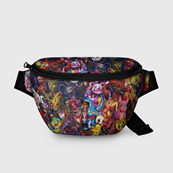 Поясная сумка Cute Fnaf Pattern, цвет: 3D-принт
