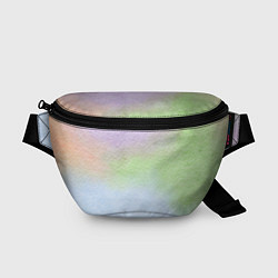 Поясная сумка Акварельный принт, цвет: 3D-принт