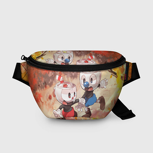 Поясная сумка Осенняя Прогулка Чашек Cuphead / 3D-принт – фото 1