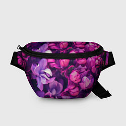 Поясная сумка Flowers fresh, цвет: 3D-принт