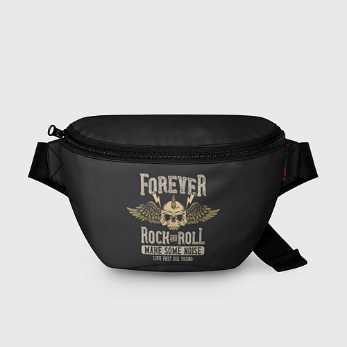 Поясная сумка FOREVER ROCK AND ROLL / 3D-принт – фото 1