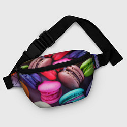 Поясная сумка Colorful Macaroons, цвет: 3D-принт — фото 2