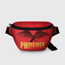 Поясная сумка Фантастические Твари Phoenix цвета 3D-принт — фото 1
