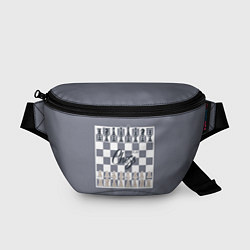 Поясная сумка Lets play chess, цвет: 3D-принт