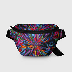 Поясная сумка Color pattern Impressionism, цвет: 3D-принт