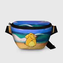 Поясная сумка Желтый слон