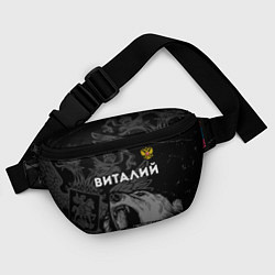 Поясная сумка Виталий Россия Медведь, цвет: 3D-принт — фото 2