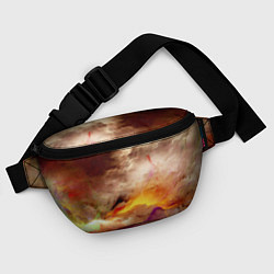Поясная сумка Красочная пасмурность, цвет: 3D-принт — фото 2