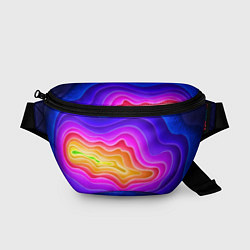 Поясная сумка Растекание красок, цвет: 3D-принт