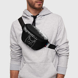 Поясная сумка Rage Against The Machine Rock Cat, цвет: 3D-принт — фото 2