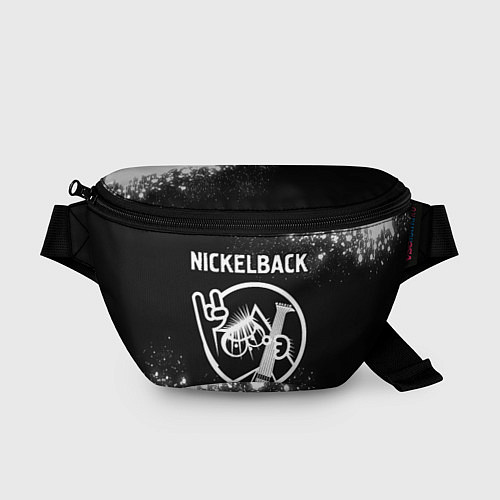 Поясная сумка Nickelback КОТ Брызги / 3D-принт – фото 1