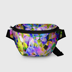 Поясная сумка Красочный цветочный узор Весна - Лето 2023 Colorfu
