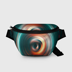 Поясная сумка Цветные круги - Black hole