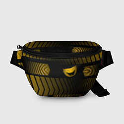 Поясная сумка YellowMini HuggyWuggyPoppy Playtime, цвет: 3D-принт