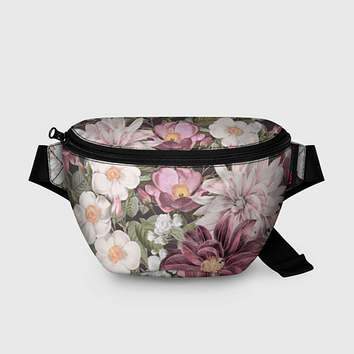Поясная сумка Цветы Красивый Цветочный Букет Георгин / 3D-принт – фото 1