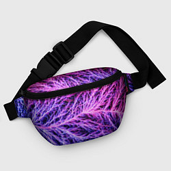 Поясная сумка Авангардный неоновый паттерн Мода Avant-garde neon, цвет: 3D-принт — фото 2