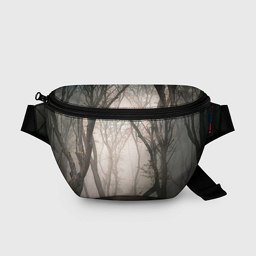 Поясная сумка Лес Туман / 3D-принт – фото 1