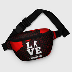 Поясная сумка Counter Strike Love Классика, цвет: 3D-принт — фото 2
