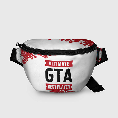 Поясная сумка GTA: красные таблички Best Player и Ultimate / 3D-принт – фото 1
