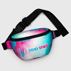 Поясная сумка Dead Space Neon Gradient, цвет: 3D-принт — фото 2