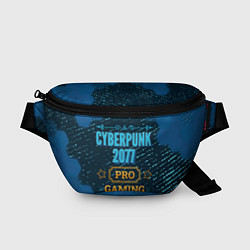 Поясная сумка Игра Cyberpunk 2077: PRO Gaming, цвет: 3D-принт