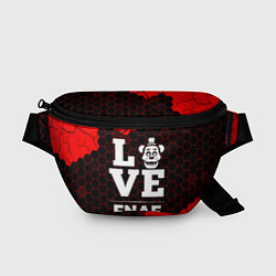 Поясная сумка FNAF Love Классика, цвет: 3D-принт