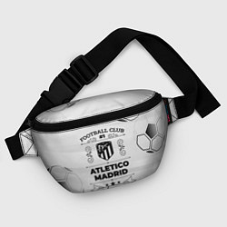 Поясная сумка Atletico Madrid Football Club Number 1 Legendary, цвет: 3D-принт — фото 2