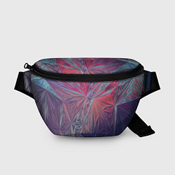 Поясная сумка Абстрактные Многоугольные Кристаллы, цвет: 3D-принт