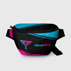 Поясная сумка The Last Of Us Neon Gradient FS, цвет: 3D-принт