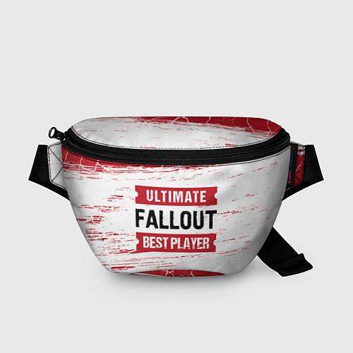 Поясная сумка Fallout: красные таблички Best Player и Ultimate / 3D-принт – фото 1