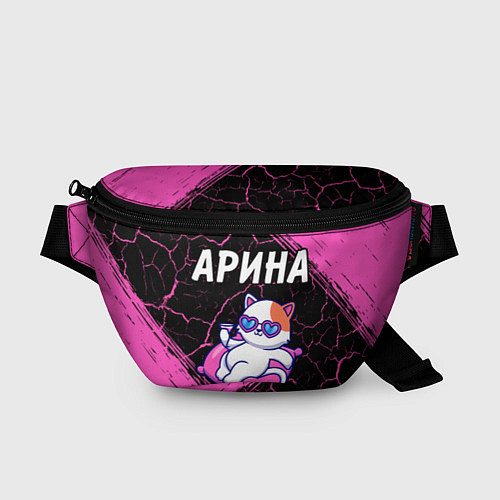 Поясная сумка Арина - КОШЕЧКА - Краски / 3D-принт – фото 1