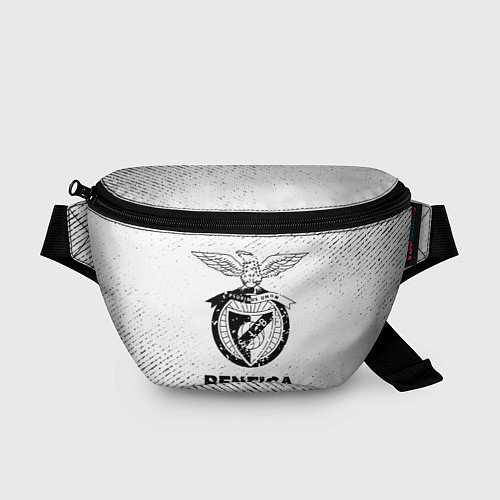 Поясная сумка Benfica с потертостями на светлом фоне / 3D-принт – фото 1