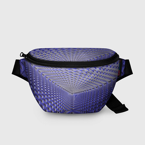 Поясная сумка Неоновые кубы - оптическая иллюзия / 3D-принт – фото 1